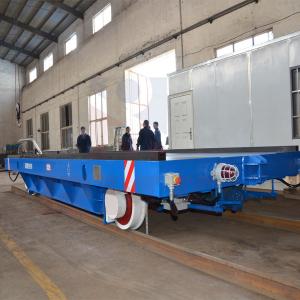 Best 50 Tons Heavy Industry Use Rail Mounted Electric Transfer Cart wholesale
