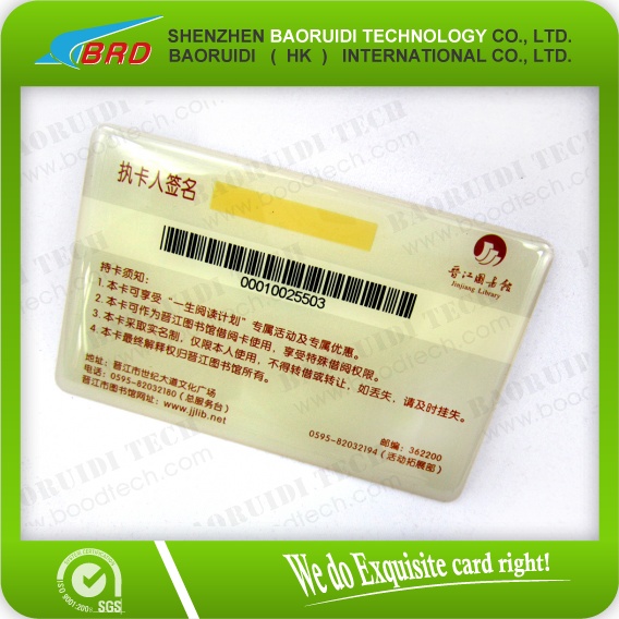irregular shape epoxy cards