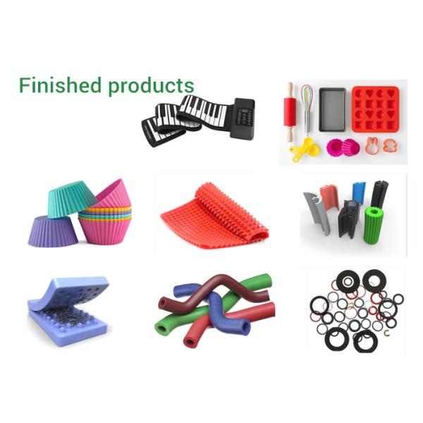 Customized Solid Silicone Rubber RH4013® Good Rebound Property FDA Standard