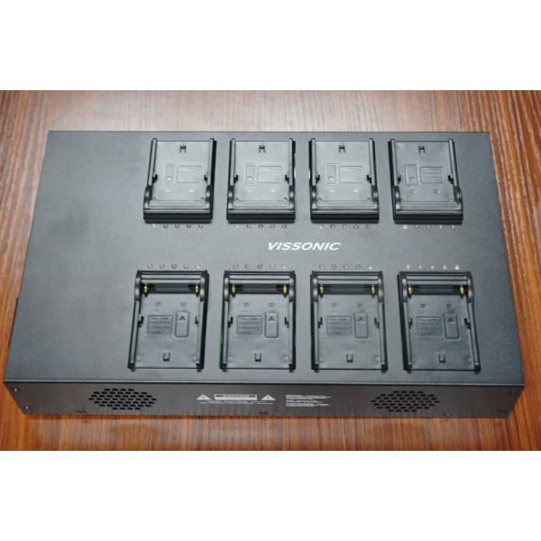 Lightweight Charger Box For Audio Conference Microphone Unit Battery 8pcs Battery Charger In One Time