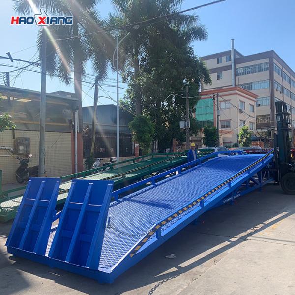 Cheap Ground 10T Portable Loading Dock Yard Ramp Moveable Dock Ramp for sale