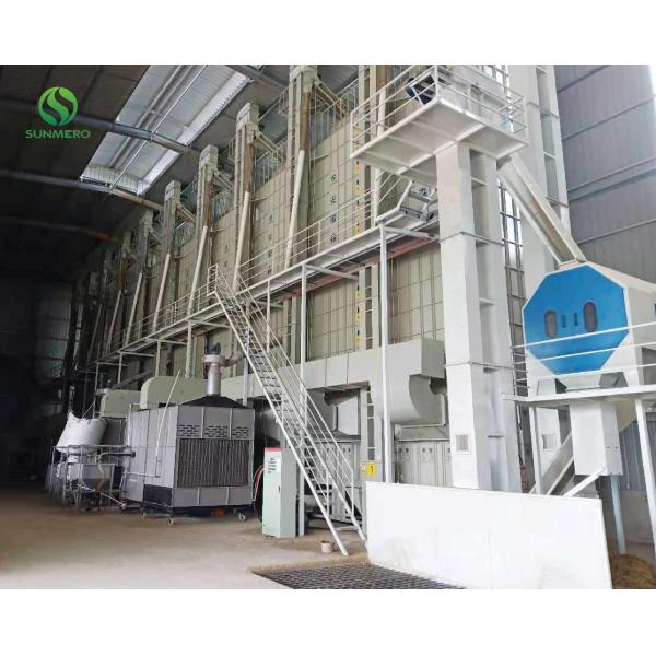 Multifunctional Rice Mill Dryer Tower Corn Dryer 30 Tons Per Batch