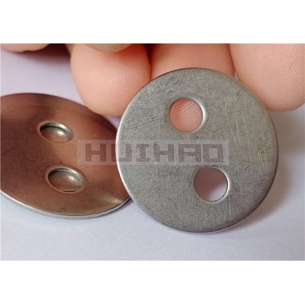 1" Stainless Steel Lacing Washers Used To Fasten Insulation Blankets With A Tie Wire