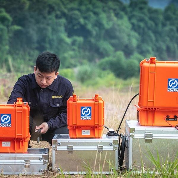 12KW Magnetic Survey Instruments TEM Transient Electromagnetic Remote Control