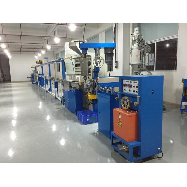 Insulation Wire And Cable Extrusion Machine , Pvc Cable Extruder Machine