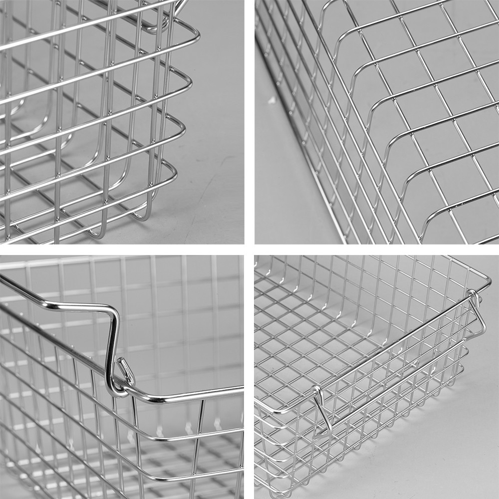 Multifunctional Household Bathroom Stainless Steel Wire Basket Organizer