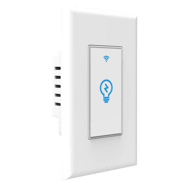 Cheap FCC And ETL Certificated Wall Wifi Remote Control Switch With LED Indicator for sale