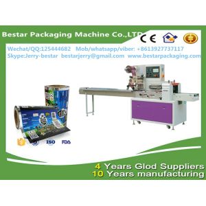 Food packaging plastic roll film with bestar packaging machine