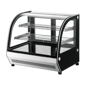 85L Tabletop Hot Food Warmer Display Case Air Cooling