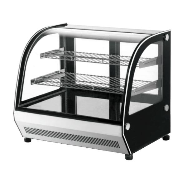 Cheap 85L Tabletop Hot Food Warmer Display Case Air Cooling for sale