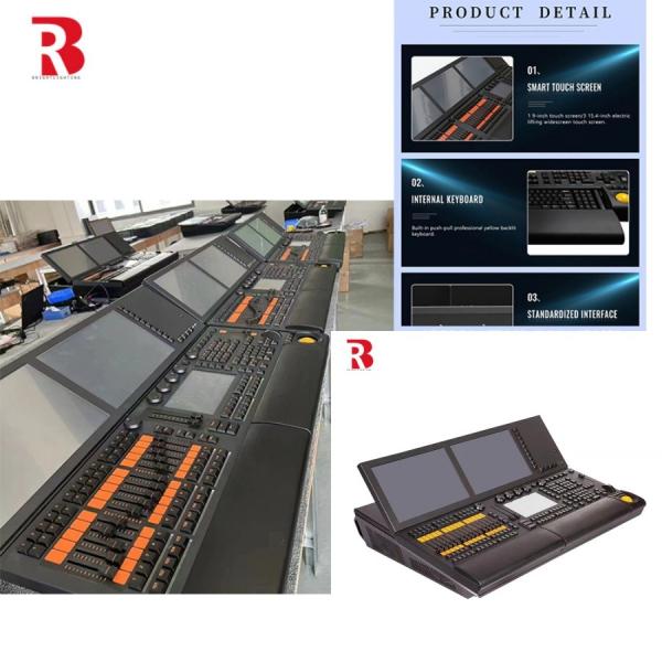 Cheap State-Of-The-Art Stage DMX Controller System With Dual Screens And Customizable Setups for sale