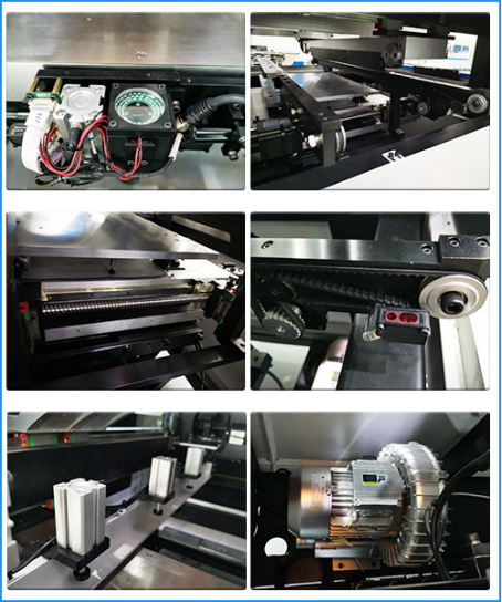 LED Bulb Automatic Stencil Printer Put Solder Paste On PCB ET5235 For LED Lighting