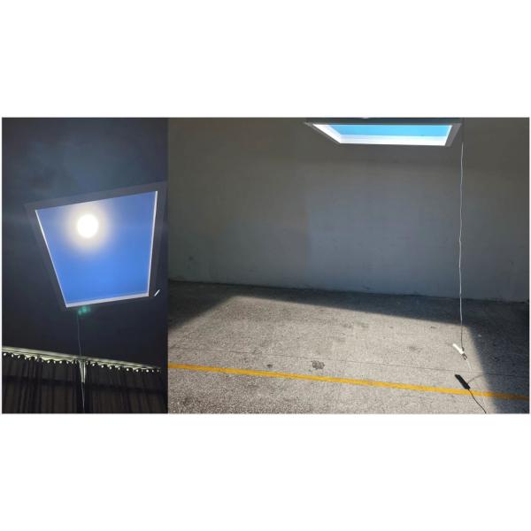 Practical 6500K LED Panel Sky , 60HZ Fake Window With Artificial Sunlight