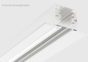 Dimmable Aluminium LED Track Lights 3 Phase Rail Track Lighting 5 Years Warranty