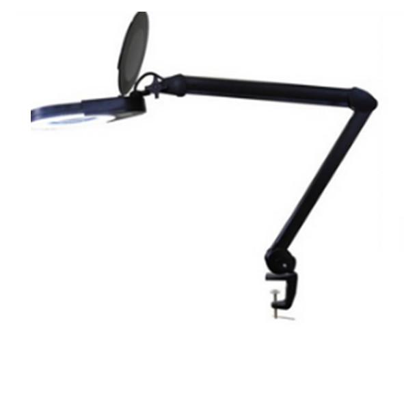 Cheap White Lightness Illuminated Magnifying Lamp Portable With Dustproof Cover for sale
