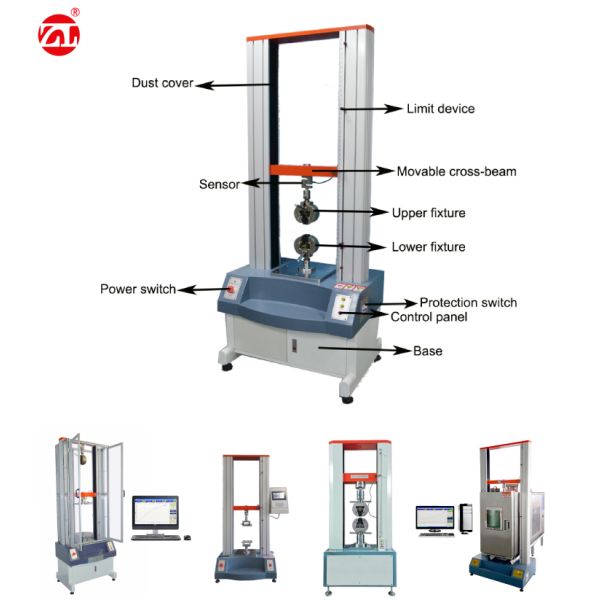 Zwick Universal Tensile Testing Machine with 2%-100%FS Test Force 0.01kN Resolution and 450mm Maximum Distance