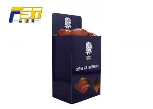 Best UV Coated Cardboard Dump Bins Customized Graphics Design For Exhibition Display wholesale