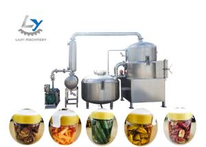 China Vacuum Commercial Potato Chip Fryer / Snacks Frying Machine Energy Saving on sale