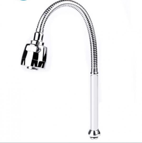 Cheap Deck Mounted Water Saving Kitchen Faucet , Stainless Steel Kitchen Faucet for sale