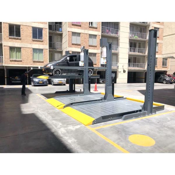 Double Stack Parking System Equipment for Mechanical Car Exhaust Stack