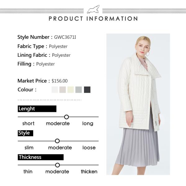 Loose Design Woman Demiseason Coat Large Lapels Womens Casual Winter Coats For Comfort