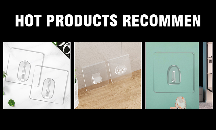 Self Adhesive Wall Mounted Bathroom Clothes Hangers For Coat