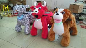 Hansel wholesales  children's games ride on party furry animal toy