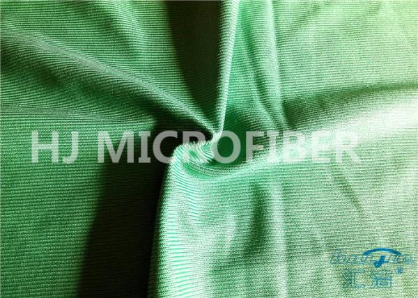 Cheap Plain Dyed Green & Blue Microfiber Fabric for Glass Cloth 60" Width 280GSM for sale