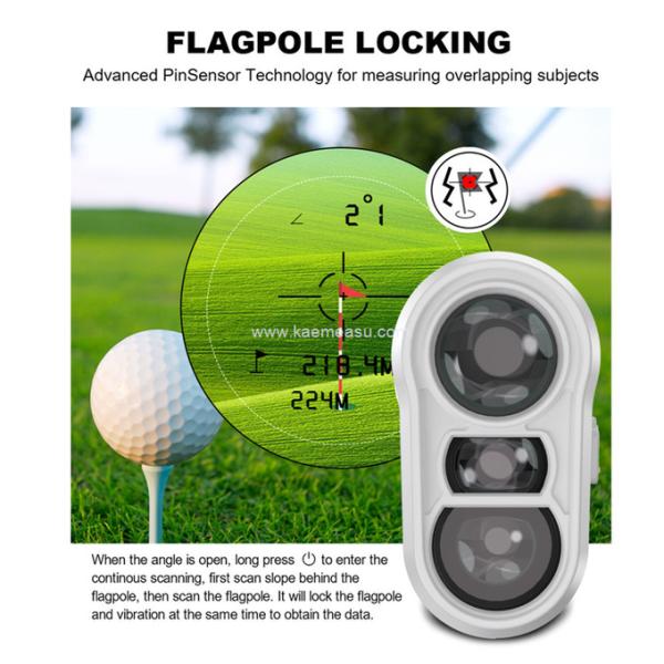 kaemeasu Hunting Rangefinder Golfing Shooting Telescope Angle Measuring Range Finder M800