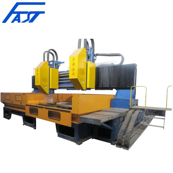 Cheap 2 Spindles Gantry Movable High Speed CNC Drilling Machine Gantry Movable High Speed CNC Drilling Machine For Plates for sale