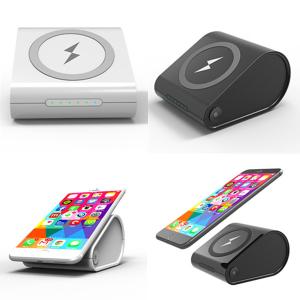 China Unique Design QI Standard Wireless Power Bank/Wireless Charger with 10000mAh Power Bank on sale