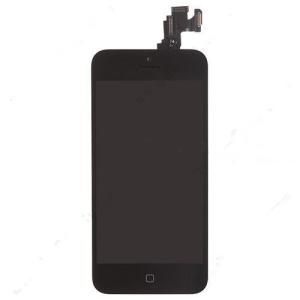 Fix iPhone 5C Screen Replacement LCD Digitizer with Home Button - Black - Grade A+