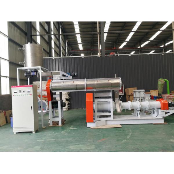 Modulation Steam Aqua Shrimp Floating Fish Feed Extruder Wet Type Wear Resistant