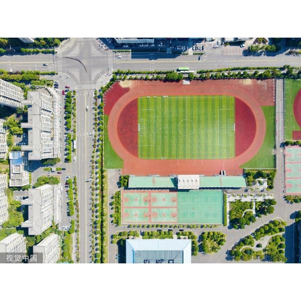Intelligent TPE Prefabricated Synthetic Running Track Material Outdoor Athletic Track