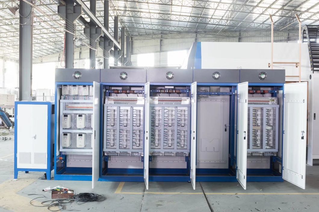 Flat Glass Tempering Furnace Machine with Blower Convection &amp; Passing Quenching Tempered Glass Making Machine