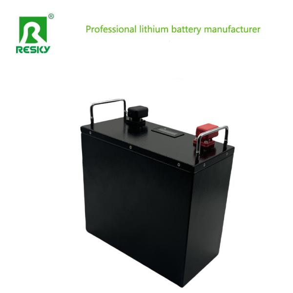 Rechargeable Solar 12.8V 100Ah Lifepo4 Rechargeable Battery Pack For RV Backup Power Supply