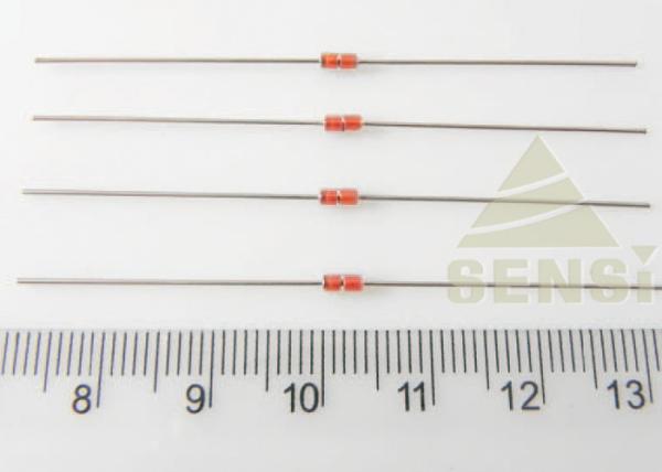 Cheap Precision NTC Thermistor Heat Resistant Glass Shelled For Household Appliances for sale