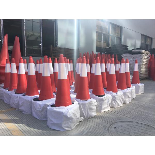 1M 5KGS Qatar Cheap Red Reflective Traffic Road Safety Cone