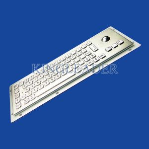 Best Rugged Waterproof Industrial Computer Keyboard In Metal With Integrated Trackball wholesale