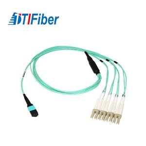 Best 1-24 Fiber MPO/MTP Fiber Optic Patch Cord 10G 50/125µM OM3 Various Lengths wholesale