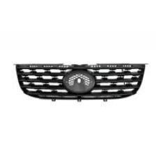 Cheap Easy Removal Custom Car Grill Covers Simple Clip On Installation Black Color for sale