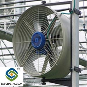 China Garden Sainpoly Dome Style Greenhouse Parts Poultry Exhaust Fan Long Life on sale