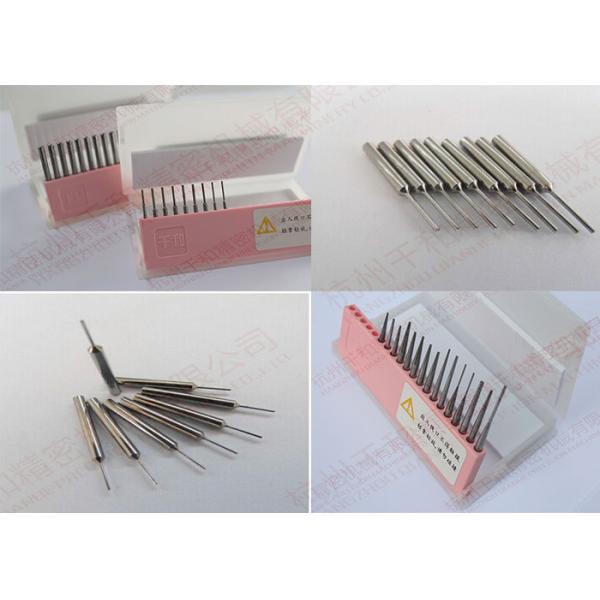 Straightness Tungsten Carbide Nozzle / Grinding Carbide Needles for Bobbin Winding Machine