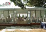 White Top Glass Walling Luxury Wedding Tents for Outdoor Wedding Parties
