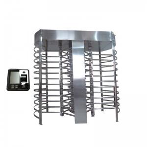 China 304SS Full Height Turnstile Gate Automatic Turnstile Gates With Pedestrian Control System on sale