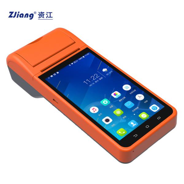 Cheap IPS Screen Android PDA Handheld POS Terminal 58mm Receipts Printer for sale