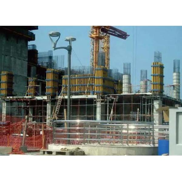 Adjustable Square Column Formwork , H20 Beam Column Forms For Concrete