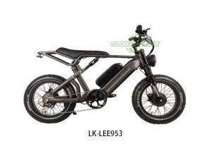Electric Fat Tire Bike Powerful 52V 1000W Motor Advanced Suspension Fork Tires For Thrill-Seekers