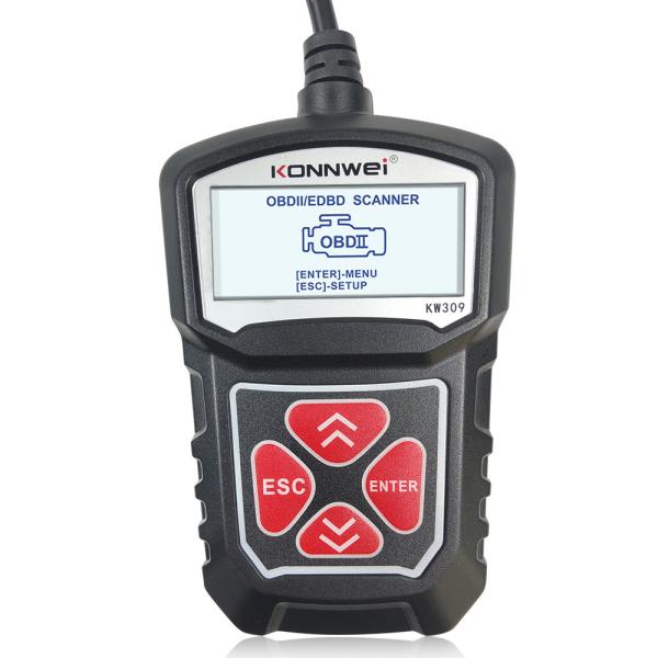 Cheap KONNWEI KW309 Enhanced OBDII Scanner Car Engine Fault Code Reader CAN Diagnostic Scan Tool for sale