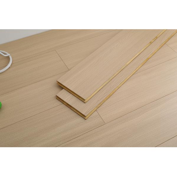 Three-Layer Oak Engineered HPL Flooring with AB Grade and Formaldehyde-Free Material